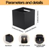 Mille Lucciole 2 Pack LED Outdoor Wall Lights Exterior/Interior, Up
