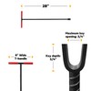 HOMESTEAD 28-Inch Water Meter Key with wide T handle, Comfortable
