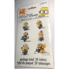 Unique Despicable Me Tattoo Sheets/Favors - 4 Sheets - Total