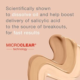 Neutrogena SkinClearing Maquillaje Sin Aceite, Beige Suave 50, 1 Fl. Oz (Paquete de 1)