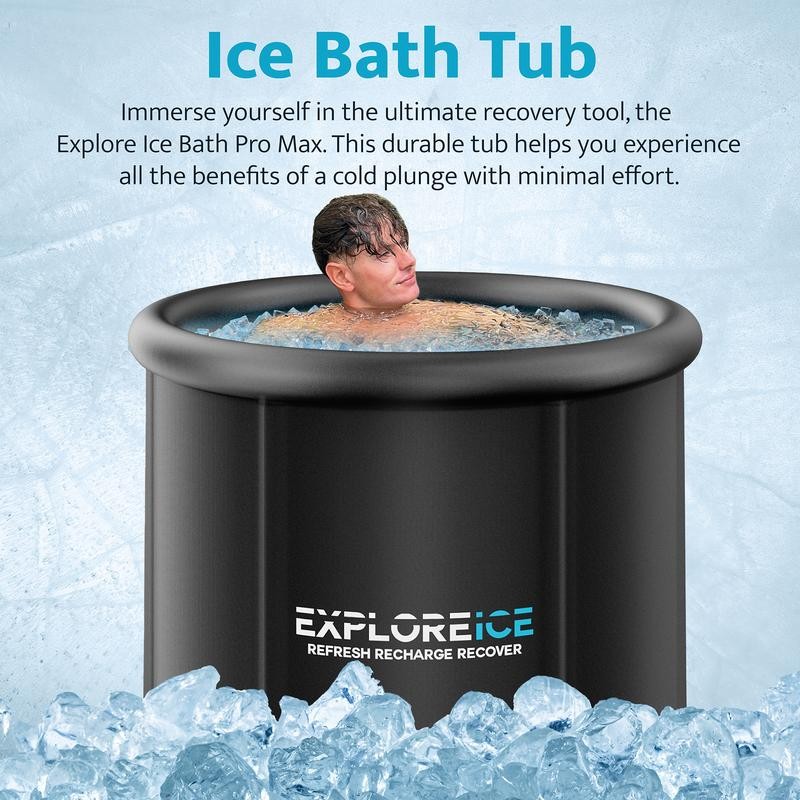 Explore Ice Bath Pro Max Extra Large Athlete Cold Plunge