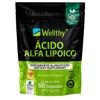 Wellthy cido Alfa Lipoico 60 Cpsulas. 300mg cu, NON GMO,