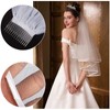 XUNQUCOM Women Bride To Be Printed Sash With Shoulder Length