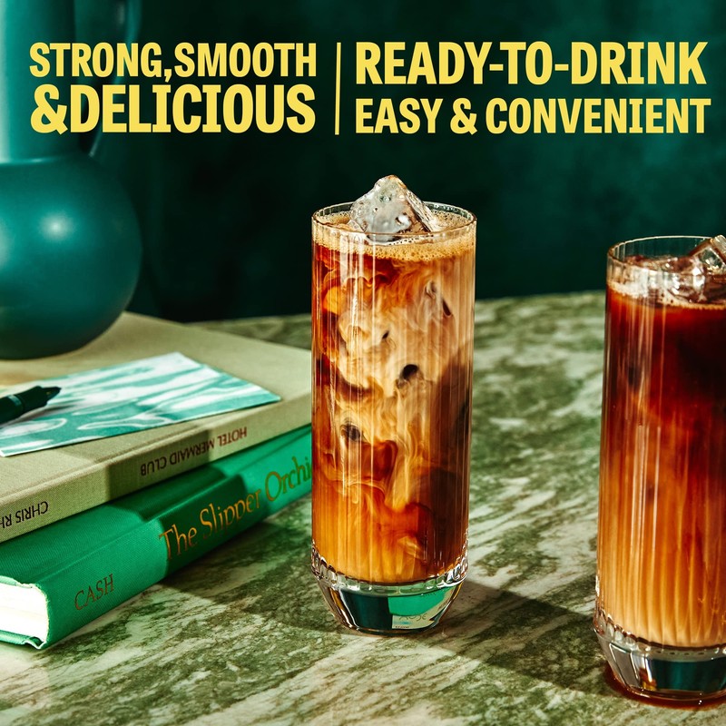 Wandering Bear Straight Black Organic Cold Brew Coffee, 32 fl