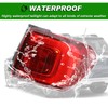 Lochnchn Tail Lights Compatible with GMC Acadia 2017 2018 2019