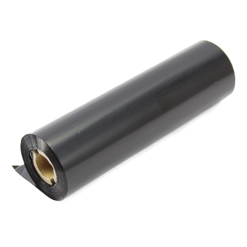 110mm x 74m Black Thermal Transfer Ribbons Wax Grade Ribbons,