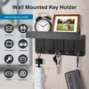 Kldgris Key Rack with Shelf, Wooden Key Holder, Decorative Wall