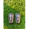 Faith Mini Shinguards - Color: Black