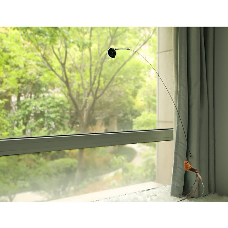 Fyfjur Cat toy, Cat Feather Toys, Interactive cat toy, Cat