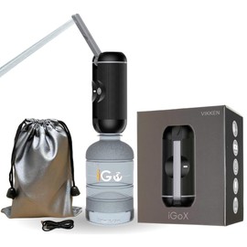 VIKKEN® 250ml iGo X Portable Travel Bidet USB-Type C Rechargeable Electric Mobile Handheld Ultra Strong Water Spray Personal Hygiene Self Care for Women & Men