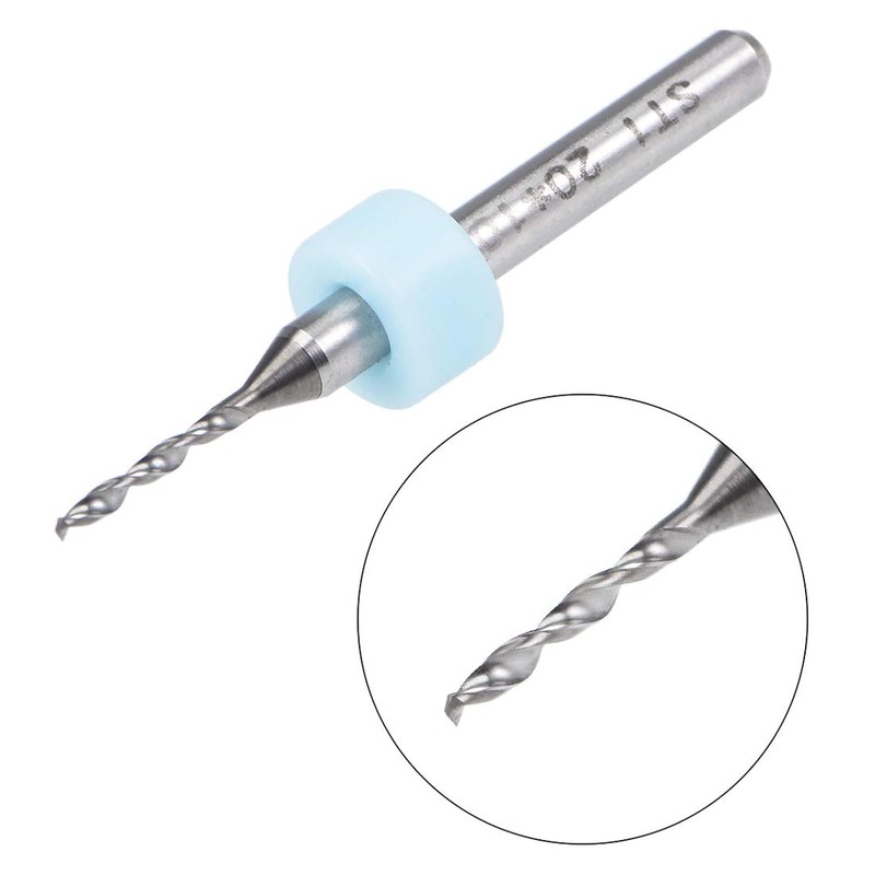 TA-VIGOR 10Pcs 1.2mm Micro Drill Bit, 1/8 Inch Shank PCB