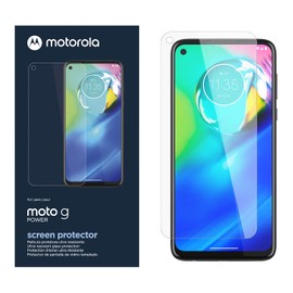 Motorola Moto G Power (2020 Version) Screen Protector- Strong Tempered Glass with Antimicrobial treatment for total screen protection, freshness [NOT for G Power 2021]