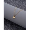 All We Are Rune Sowilo Crystal Pendant Chain Necklace for