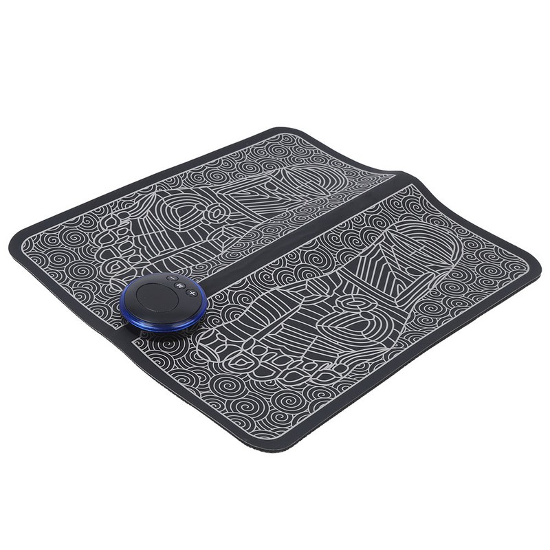 Pulse Electric Leg Feet EMS Massager Intelligent Massage Pad Cushion
