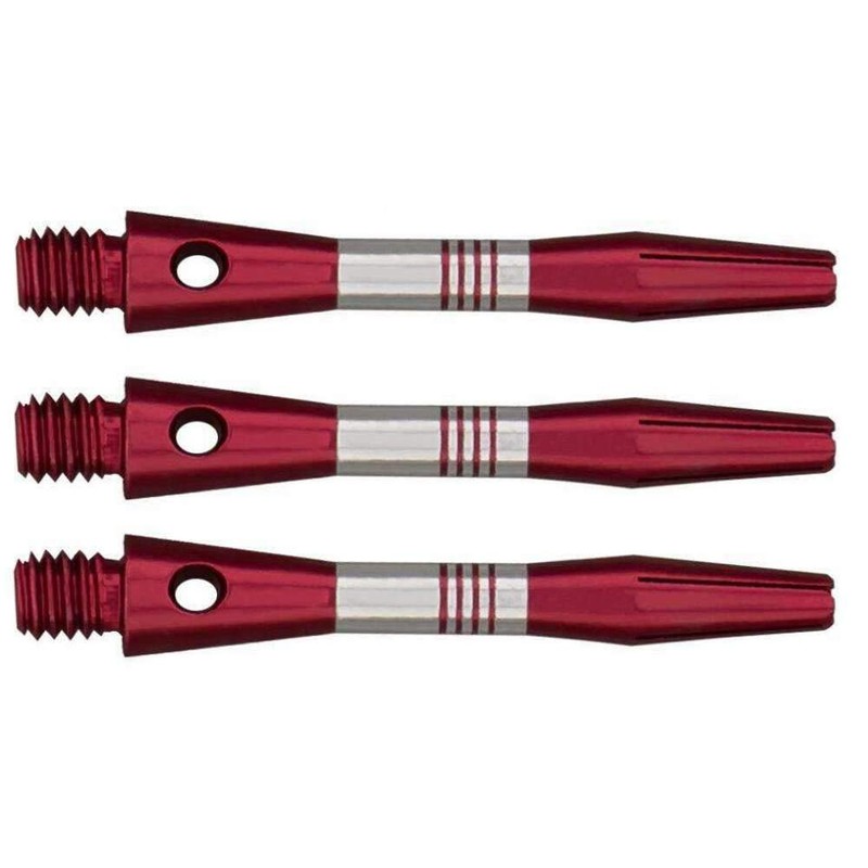 Bulls Cetra Aluminium Shaft, Short, Unisex, 54413, red, 1 Satz