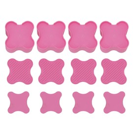 4Set Petal Type 2 Inch Furniture Riser Pad Table Cabinet Sofa Bed Foot Pad Washing Machine Appliance Risers