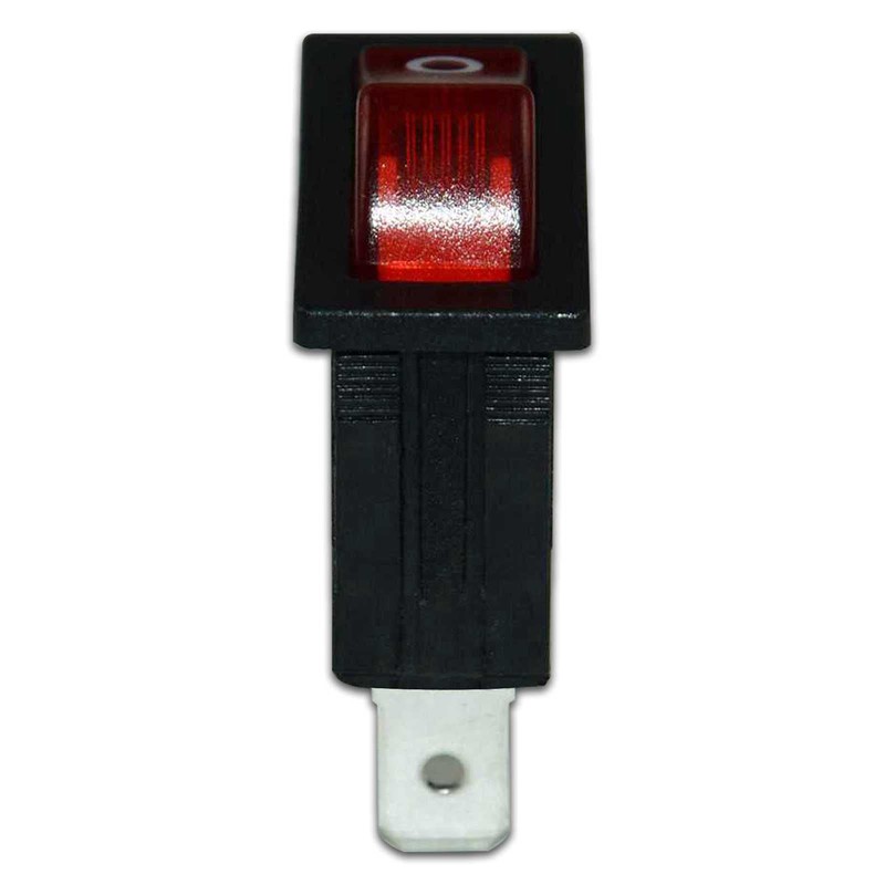 Miayaya Zing Ear ZE-235L Rocker Switch Red Illuminated 16A 125VAC