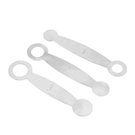 3Pcs Flute Leveling Ring Pad, Flute Repair Tool Set Kit for Flute Repairing Maintenance Musical Instrument Accessories