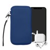 kwmobile Neoprene Phone Pouch Size XL - 6.7/6.8" - Universal