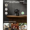 Xega 4G Cellular Security Camera Indoor Portable, 2K No WiFi