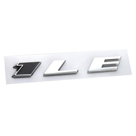 Aimoll 1LE Emblem Badge Letter Rear Side Replacement for Camaro 1LE Door Genuine (1pc Chrome Black)