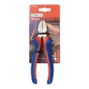 CON:P CPT130160 Side-Cutting Pliers with 2C-Handles, Silver/Blue/Red, 160 mm
