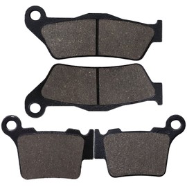 Cnornus Front Rear Brake Pads for EXC SX 125 Six Days XC 150 200 EXC-F XC-W XC-F XCF-W EXC-F 250 MXC 300 SX-F 350 Upside Down Forks 400 EXC450 Racing 500 EXC5222 5 5300 MXC 300 SXC 625 LT181-368