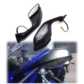 HTTMT- MT252-031- Rearview Mirror LED Turn Signal Light For YZF R6 2017-2020 YZF R1 2015-2019 16 [See Fitment]