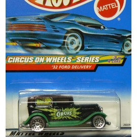 Hot Wheels '32 Ford Delivery 2000 Circus on Wheels Series Painted Base