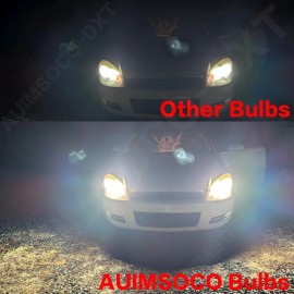 AUIMSOCO For Chevy Camaro 1998-2001 2002 LED Headlight Hi/Lo Beam Fog Lights Bulbs Combo