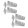 WHAMVOX Small Freezer Hinge 4pcs Refrigerator Hinge Door Replacement Fridge