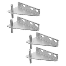 WHAMVOX Small Freezer Hinge 4pcs Refrigerator Hinge Door Replacement Fridge for Door Handle Metal