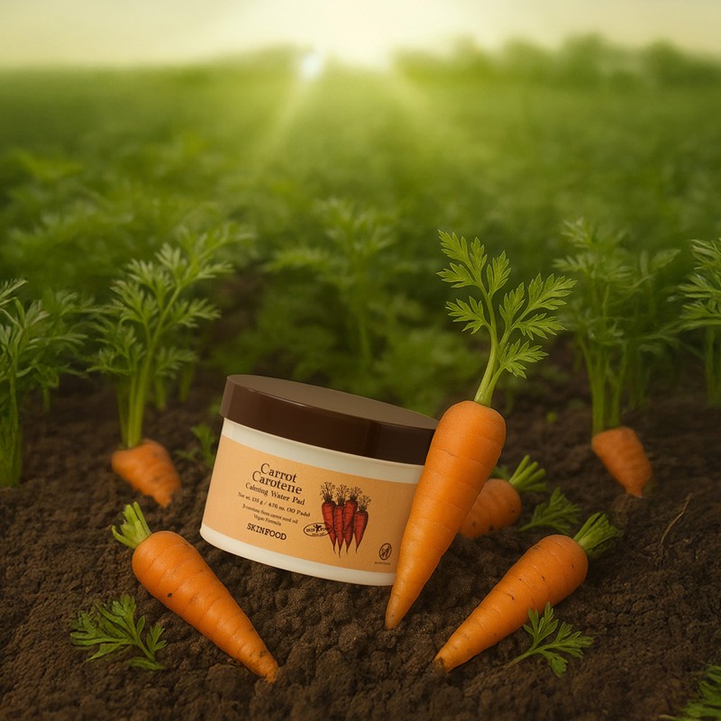 skin food [Skinfood] Carrot Carotene Calming Water Pads 30 sheets