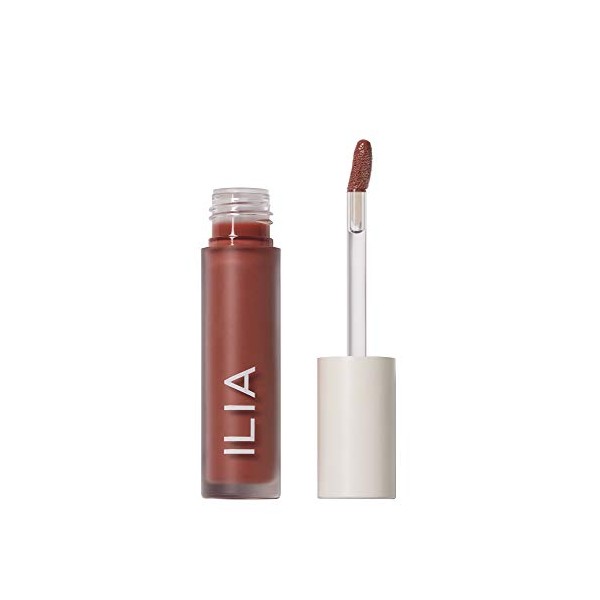 ILIA - Balmy Gloss Tinted Lip Oil | Non-Toxic, Cruelty-Free, Clean Beauty (Saint | Rustic Orange)