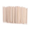 4.5 Inch Orange Wood Sticks for Nails, AHIER 100PCS Wooden