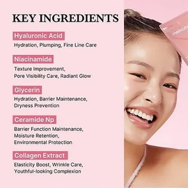 Night Care Collagen Wrapping Face Mask, Hydrating and Rejuvenating Treatment, Pink