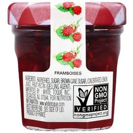 Bonne Maman Raspberry Preserves, Mini Jars (Pack of 60 jars)
