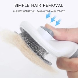 HomeCraft Cat Grooming Brush Self Cleaning