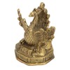 Brass Phoenix Statue High Hardness Good Gloss Phoenix Decorative Figurines