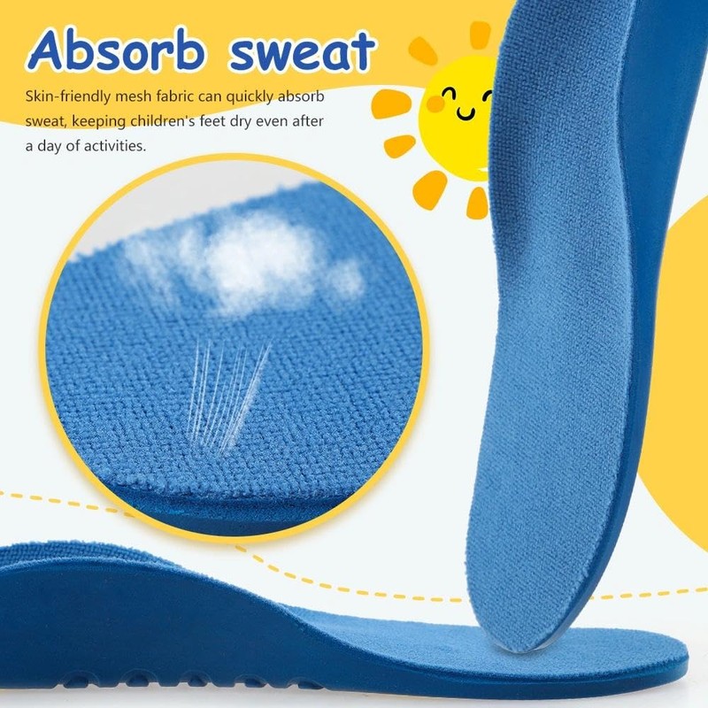 XINIFOOT Kids Arch Support Insoles