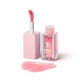 Kirby Kosmetics DivineDiva Lip Oil - TikTok-Viral Moisturizing & Hydrating High-Shine Lip Gloss with Hyaluronic, Coconut & Argan Oils - Vegan Lip Care for Soft, Plump, Konfident Lips- Watermelon Bliss