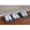 Set of 3 Shoe Drip Trays Shoe Rack Shoe Tray