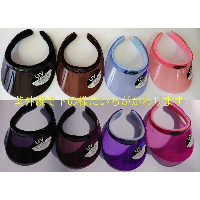 BEAKL UV Protection Visor, Vehicle Regular Size, Color Changing, Sun