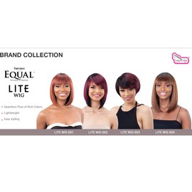 Freetress Equal Synthetic Full Wig - LITE 001 (CMBROWNIE)