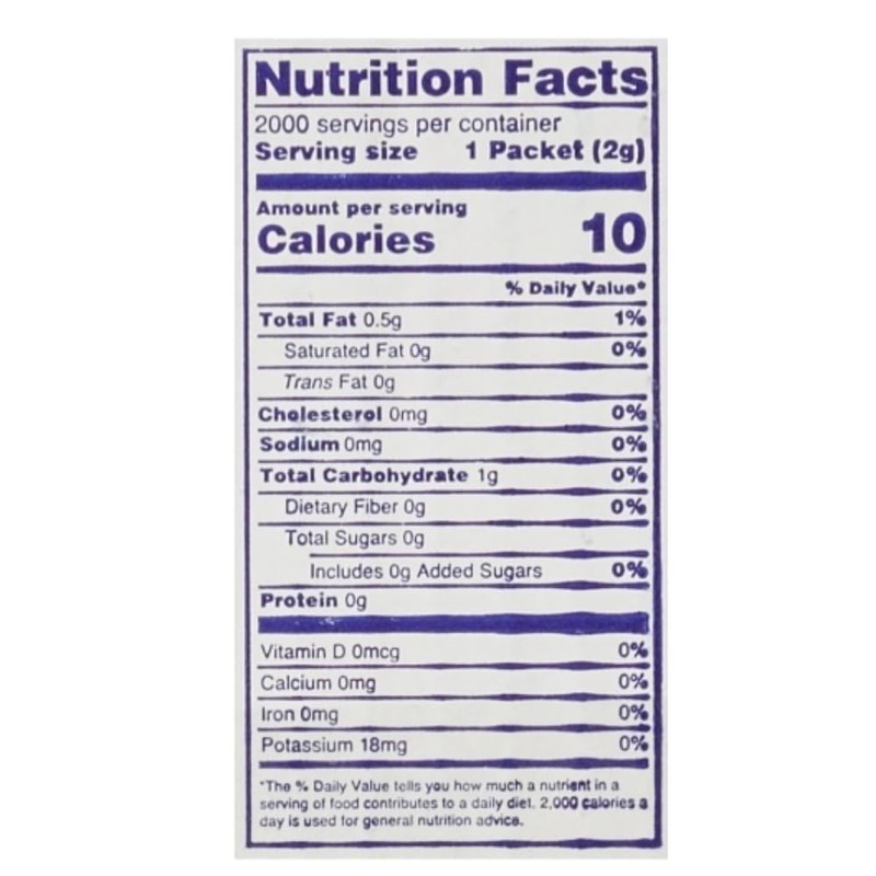 Enriched Non Dairy Creamer Packets, 2 Gram, 500 packets, by