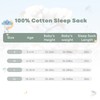 Yoofoss Baby Sleep Sack 6-12 Months 100% Cotton Baby Wearable