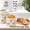 Bread Bag Storage Fresh, Pack of 2 Bread Bags for