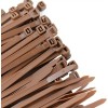 Bay State 7'' Brown Standard Cable Tie (200Pcs)