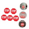 DOITOOL 5 Sheets Stop Sign, 7.8x7.8 Inches High Intensity Street