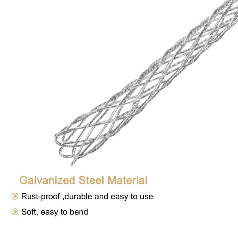MECCANIXITY Cable Pulling Grip for 18-25mm/0.71-0.98 Inch Cable 0.5m/1.6FT/19.7 Inch